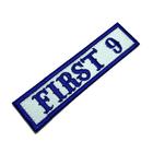 NT0533T02 First 9 Patch Bordado Termo Adesivo ou Costura