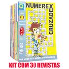 Numerix Numerox Numerex Números Passatempos Com Números - Kit 30 Revistas