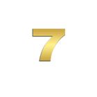 Número 7 Potência Para NTG Inox Dourado - Venka