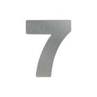 Número 7 Residencial Alumínio Escovado - Rennova, Tamanho: 7