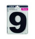 Numero Residencial 9 Preto 125 mm - Primafer