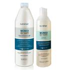 Nutrahair kit monoi de tahiti shampoo 500ml + redutor de volume 1l