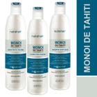 Nutrahair kit monoi de tahiti shampoo + redutor de volume + finalizador