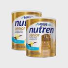 Nutren Senior Baunilha Suplemento Alimentar 740g Kit com duas unidades