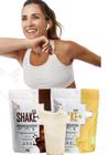 Nutri Shake+ Akmos com Colageno, Whey Protein, Colageno Vitaminas e Minerais.