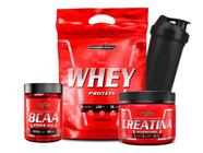 Nutri Whey/wey 907g Bcaa Creatina Integralmedica + Shaker