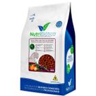 Nutribiótica Nature Arara Açaí, Óleo de Coco e Dendê 3kg Comida Extrusada Balanceada Macau Canidé