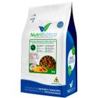 Nutribiótica Nature Papagaio Mamão, Banana Óleo de Coco 3kg Criador Extrusada Congo Cacatua Ecletus