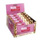 Nuts Bar Morango e Chocolate Branco Banana Brasil 12 un