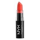 NYX PROFESSIONAL MAQUIAGEM Matte Batom - Indie Flick (Vermelho Coral Brilhante)