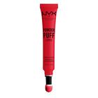 NYX PROFESSIONAL MAQUIAGEM Pó Puff Lippie Lip Cream, Batom Líquido - Lágrimas de Meninos (Vermelho)