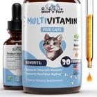 O multivitamínico Woof 'n' Purr para gatos promove pele e pelagem saudáveis