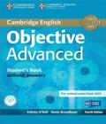 Objective advanced students book without answers and with cd rom 04 ed