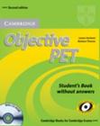 Objective Pet For Schools Pack Without Answers (students Book With Cd-rom - Cambridge University Press