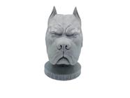 Objeto Decorativo Pitbull Busto Cinza Bugingaria