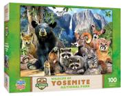 Obras-primas do quebra-cabeça Wildlife of Yosemite 100 peças