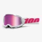 Óculos 100% Accuri 2 Goggle Keetz Mirror Pink Lens
