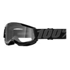 Óculos 100% Strata 2 Goggle Black Clear Lens