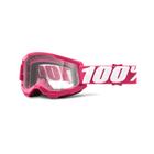 Óculos 100% Strata 2 Lente Transparente Trilha Motocross