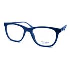 Óculos Armação Atitude At4110 D01 Masculino Retangular Azul