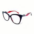 Óculos Armação De Grau Acetato Feminina Em0349 Original BLUMMAR OCULOS