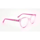 Óculos Armação Jolie Jo6123 L02 Feminino Redondo Rosa