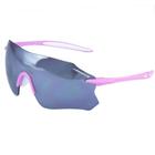 Oculos ciclismo absolute prime sl branco/rosa lente preta