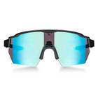Óculos Ciclismo Lite Mtb Speed Gravel Proteção UV400 com 3 Lentes Estojo Átrio BI234