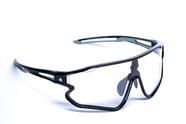 Óculos ciclismo marelli shield fotocromático preto/cinza
