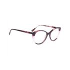 Óculos de Grau Ana Hickmann AH60020 Vermelho 54mm