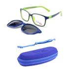 Óculos de grau Clip-on Infantil Silmo Kids SK261253 53-16 135 Blue/Green