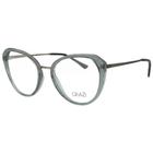 Óculos de grau Grazi Massafera GZ3084 H915 Cinza Translúcido