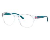 Óculos de Grau Juvenil Oakley Round OFF Clear OY8017 03-48