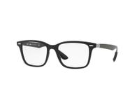 Óculos de Grau Masculino Ray Ban RB7144 5204 Fibra de Carbono Preta