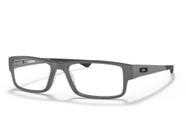 Óculos de grau Oakley OX8046 1359 Airdrop - Satin Light Steel / Demo Lens