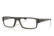 Óculos de grau Oakley OX8046 1751 Airdrop - Satin Brown Smoke / Demo Lens