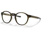 Óculos de Grau Oakley Saddle Titanium Satin Brown Tortoise