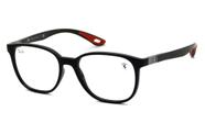 Óculos de grau Ray Ban Rb8907-M F632 Scuderia Ferrari - Black / Demo Lens