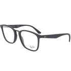 Óculos de Grau Retangular Ray-Ban RB7194L Fosco Preto 5196