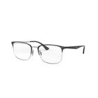 Óculos de Grau Unissex Ray Ban RB6421 2997 Metal Preta