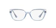 Óculos de Grau Vogue VO5389L 2943 Azul Translúcido Tam 54