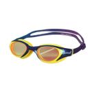 Óculos De Natação Swim Neon Azul Laranja Anti Fog UV Speedo