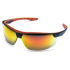 Óculos de Proteção Steelflex Neon Vermelho Espelhado Esportivo STF VS201840 CA 40906