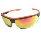 Óculos De Proteção Steelflex Neon Vermelho Espelhado FOGO Esportivo Ca 40906