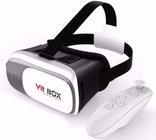 Óculos de Realidade Virtual 3d Vr Box 2.0 Com Controle