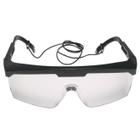 Óculos de Segurança 3M Vision 3000 Proteção UV Lente Incolor e Cordão CA 12572