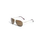 Óculos de sol aviador dourado a1451 triton eyewear