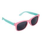Oculos de sol baby color rosa e verde buba