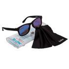 Óculos De Sol Buba C Proteção Solar Estojo Lenço Preto 11740