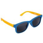 Óculos De Sol Buba Com Proteção Solar Azul e Amarelo 11749